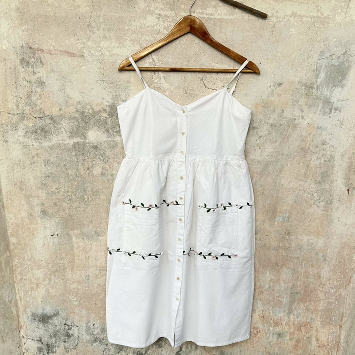 White Cotton Dress