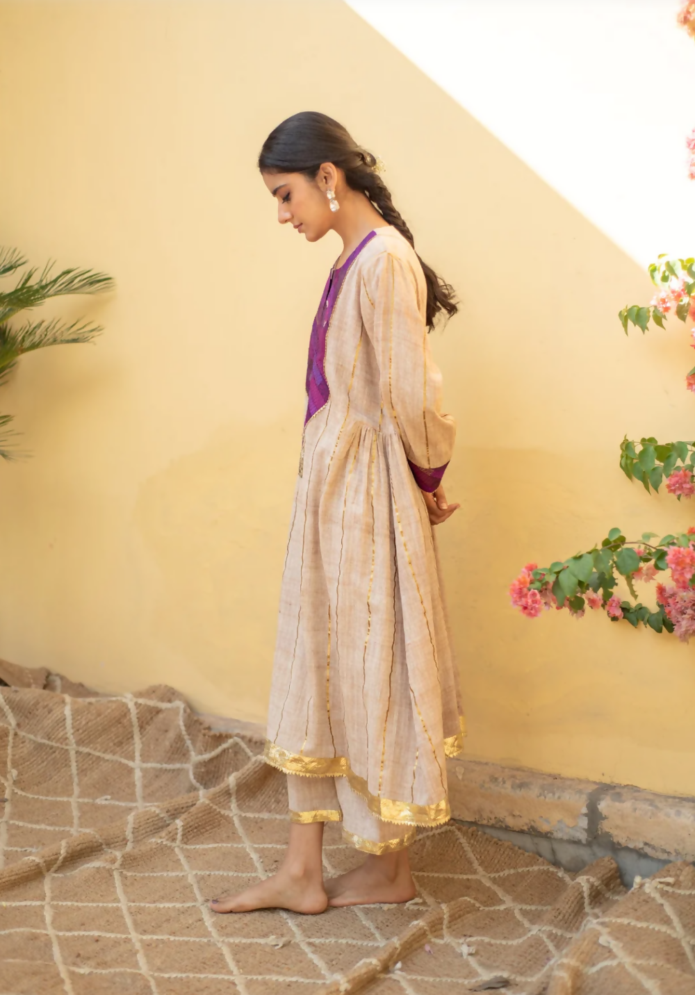 Beige Salwar Suit