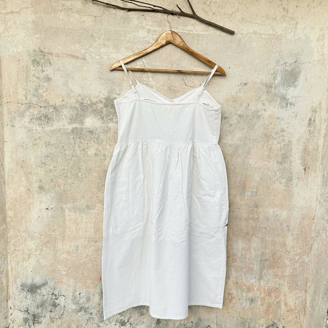 White Cotton Dress