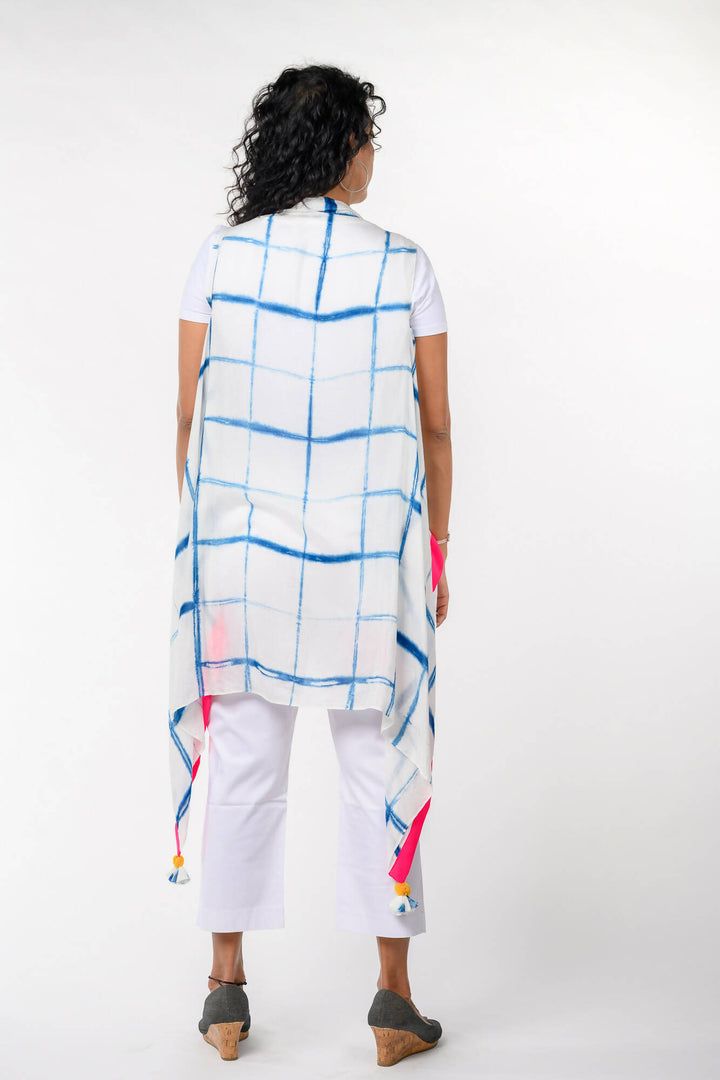 Shibori Cape