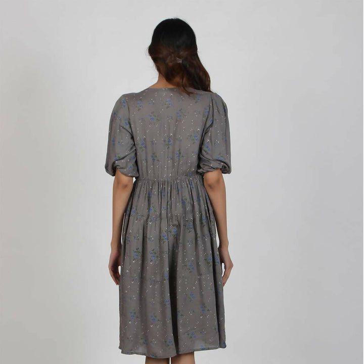 Modal Tier Smoky Dress