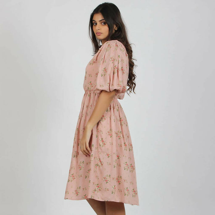 Modal Tier Blush Pink Dress