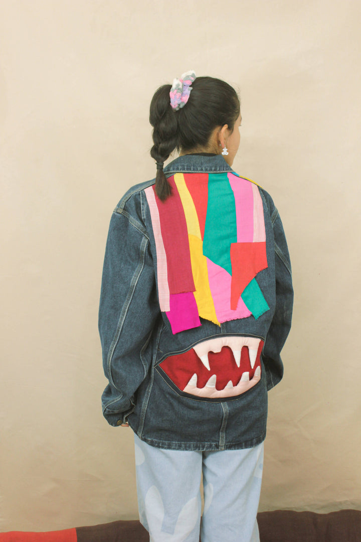 Denim Bit Unisex Jacket