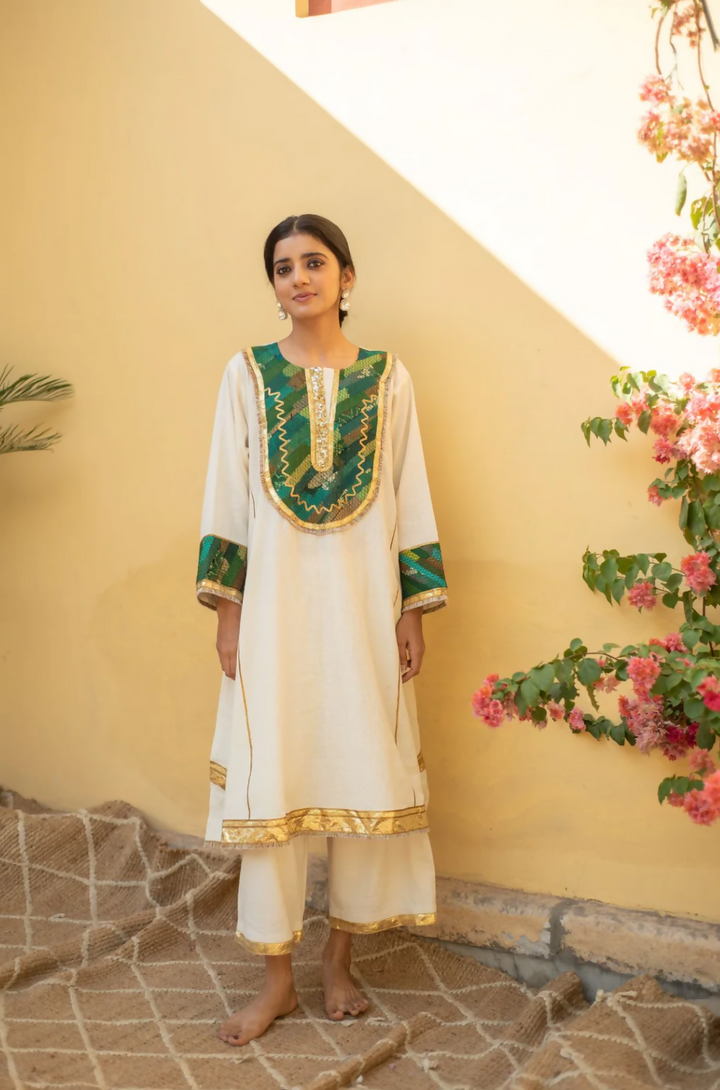 Ivory Salwar Suit