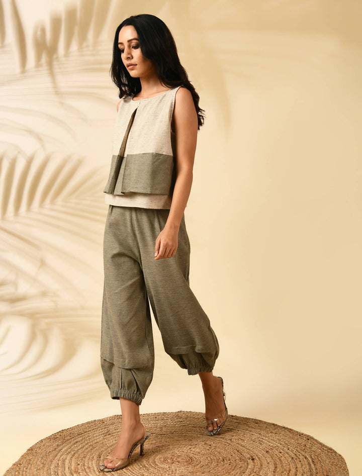 Olive Green Safari Pants