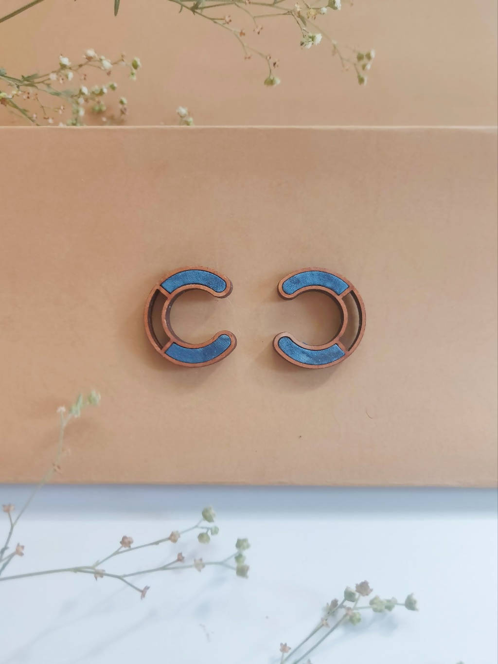 Blue Compassion earring