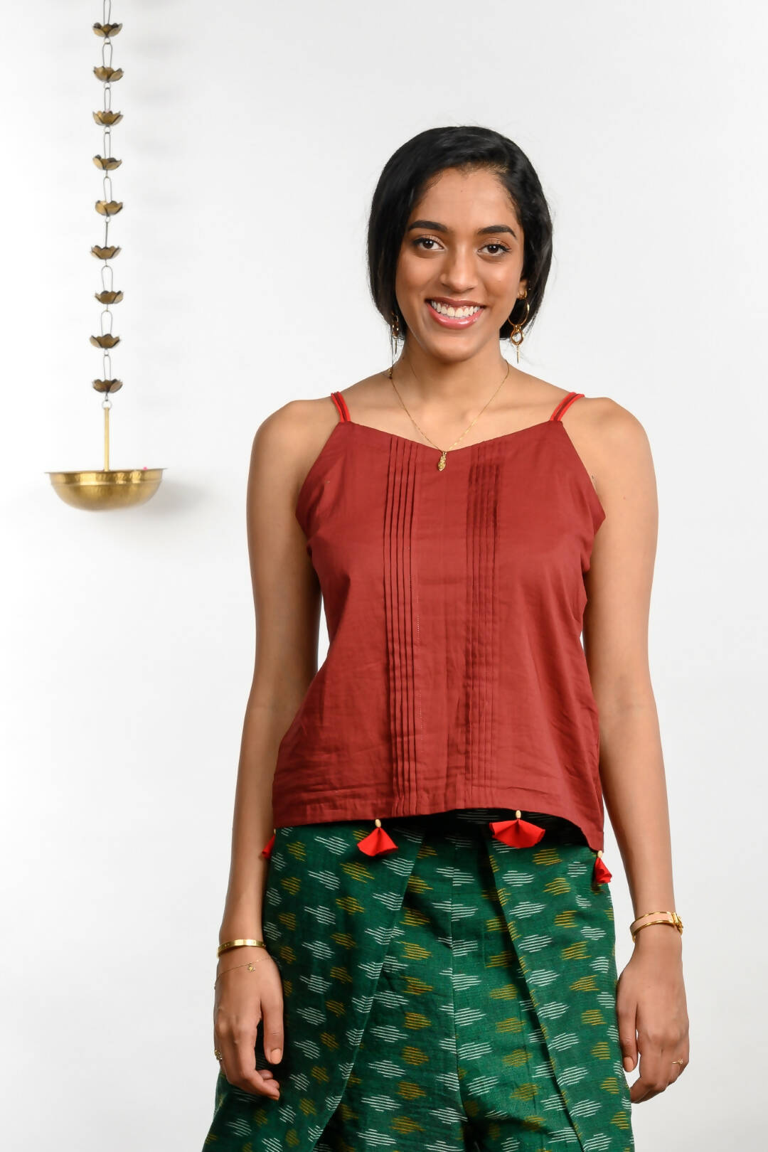 Speghetti Top | Upcycled Cotton Top – REFASH