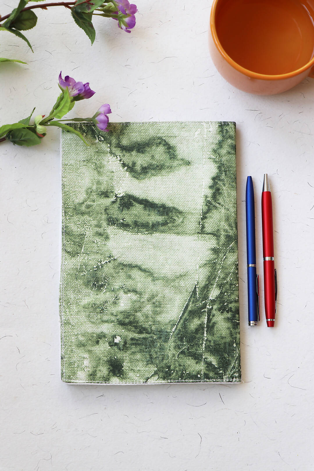 Green Soft Cover Handmade Notebook
