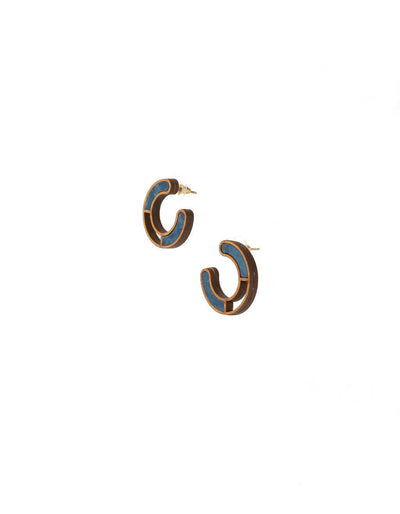 Blue Compassion earring