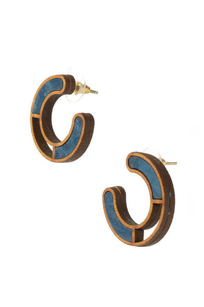 Blue Compassion earring