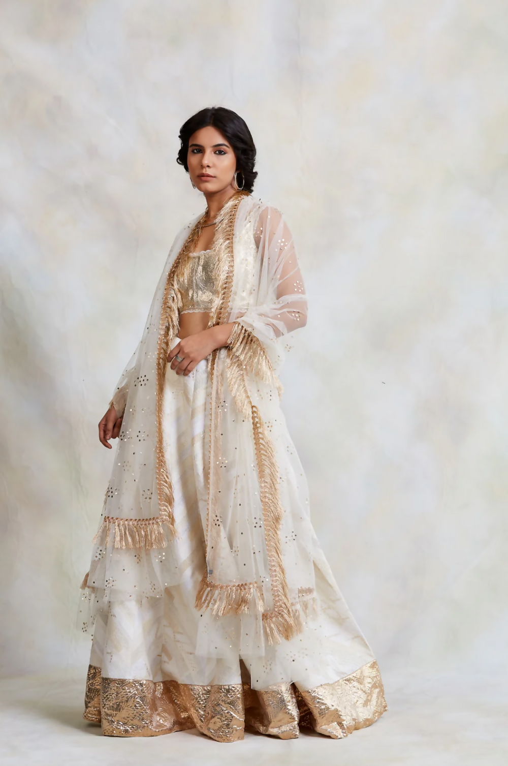 Ivory Lehenga