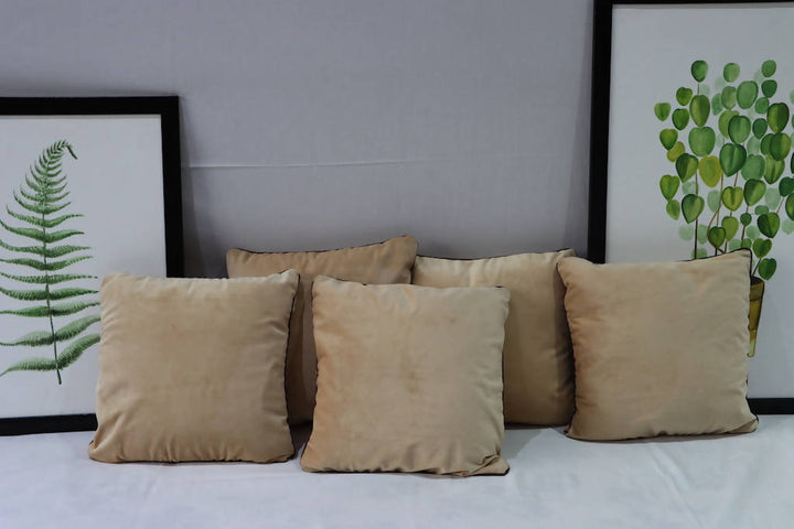 Velvet Cushion Cover Set