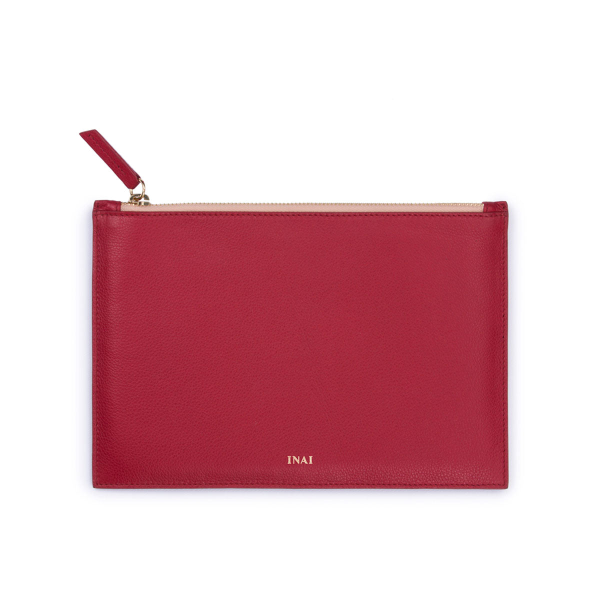 rectangular clutch with zip and a slim slip case