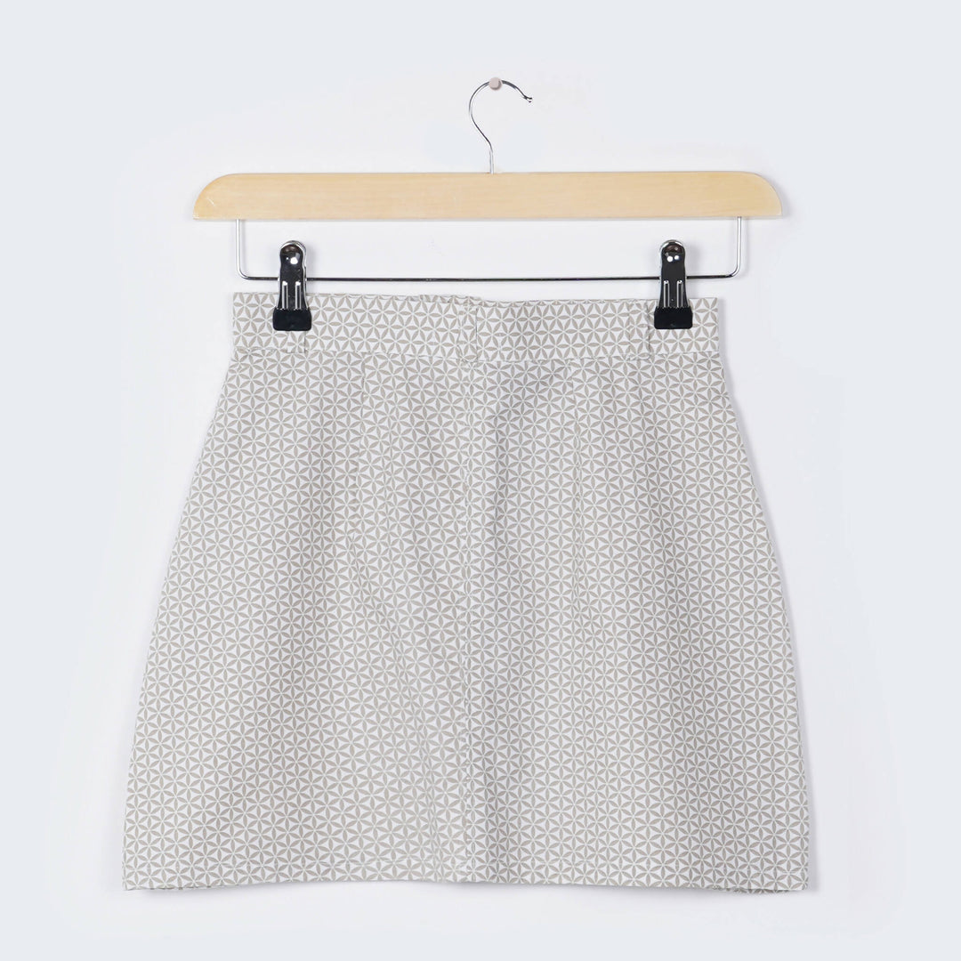 Off White Mini Skirt