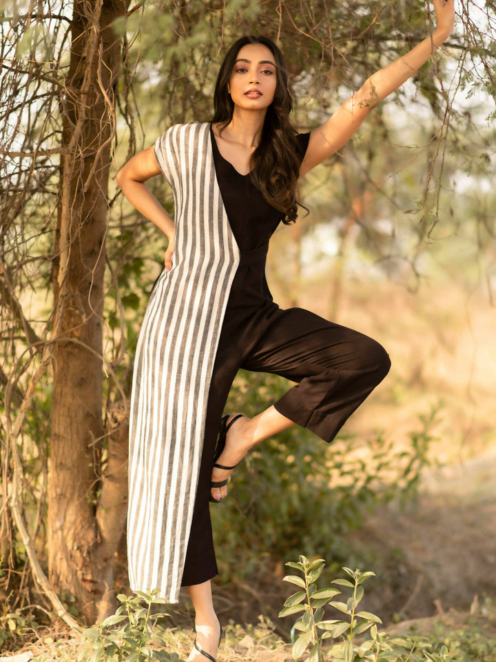 Monochrome Jumpsuit