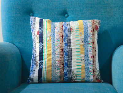 Multicolour Stripe Cushion Cover