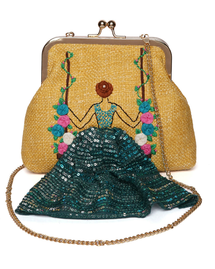 Chaah Yellow Clutch