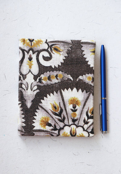 Flower Printed Mini Notebook