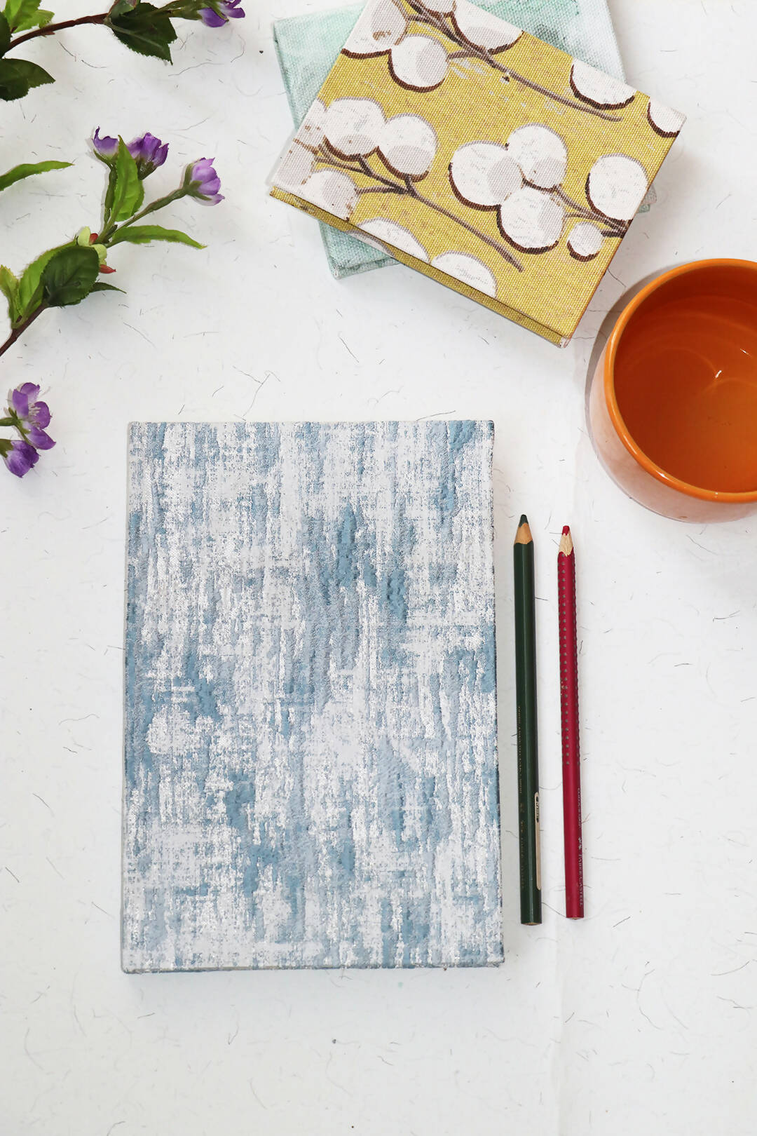 Blue & White Gradient Notebook
