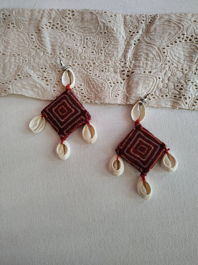 Upcycled Fabric Earrings