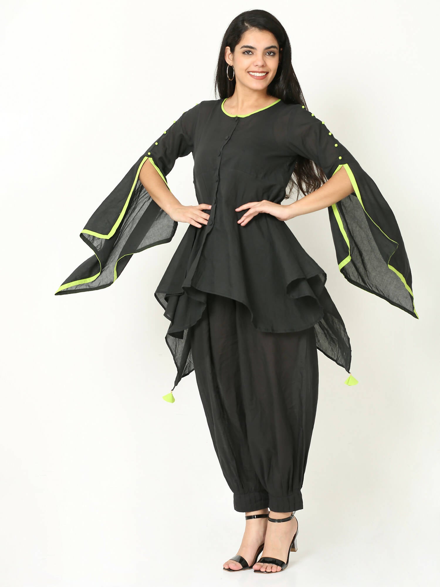 Black Beauty | Upcycled Cotton Top – REFASH