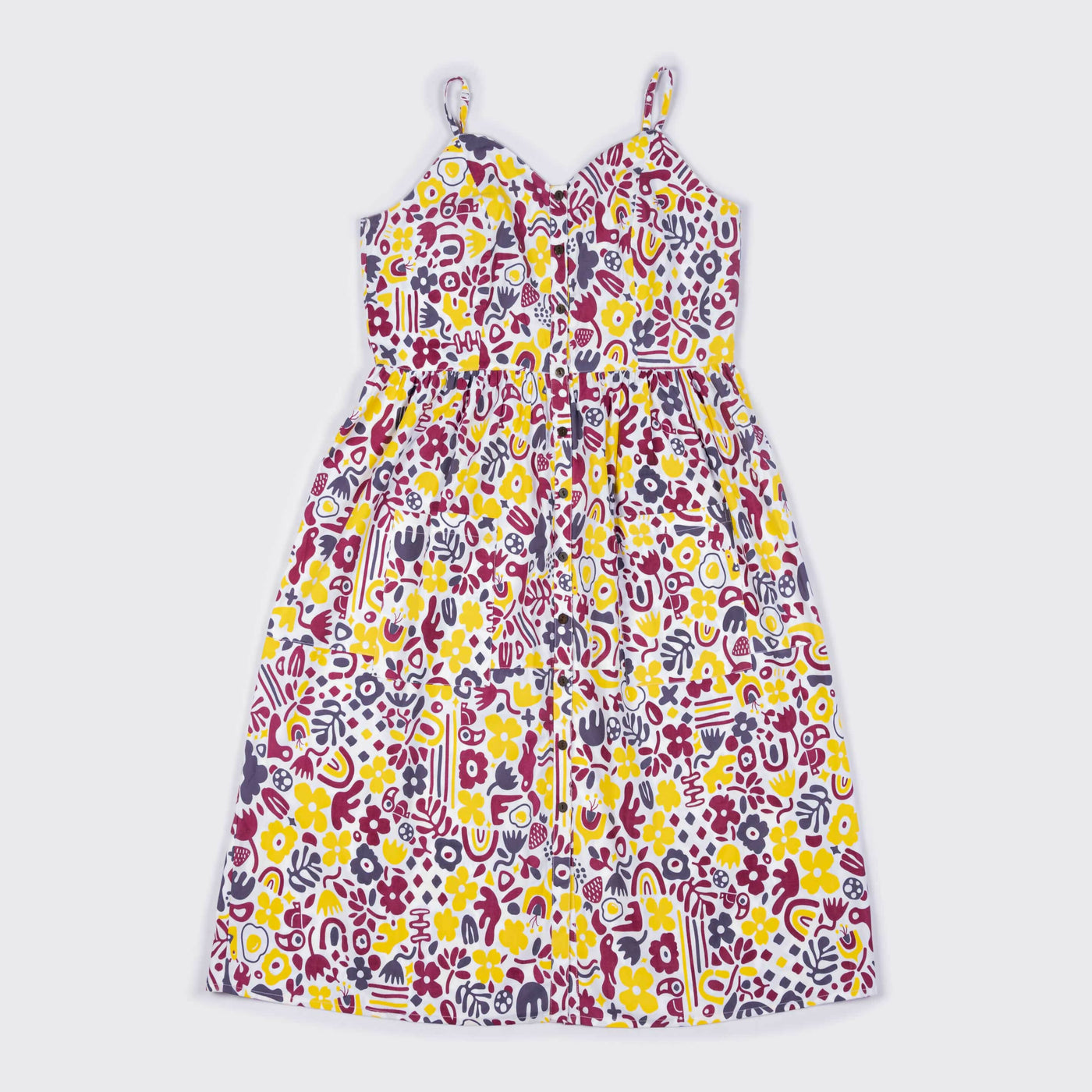 Sleeveless Coney Island Strappy Dress