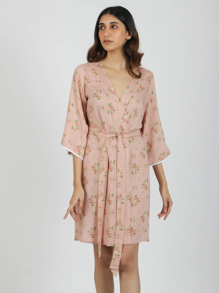 Blush Pink Modal Dress / Robe