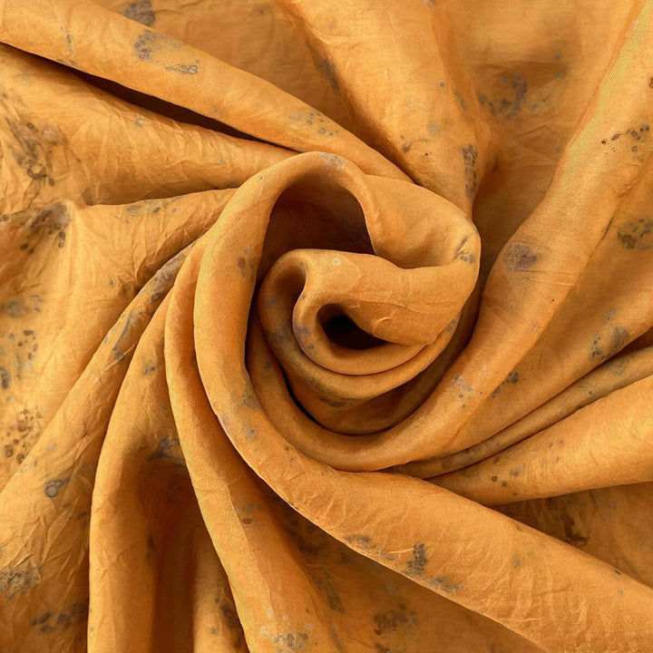 Yellow Silk Scarf