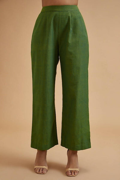 Basil Green Wide Leg Pants