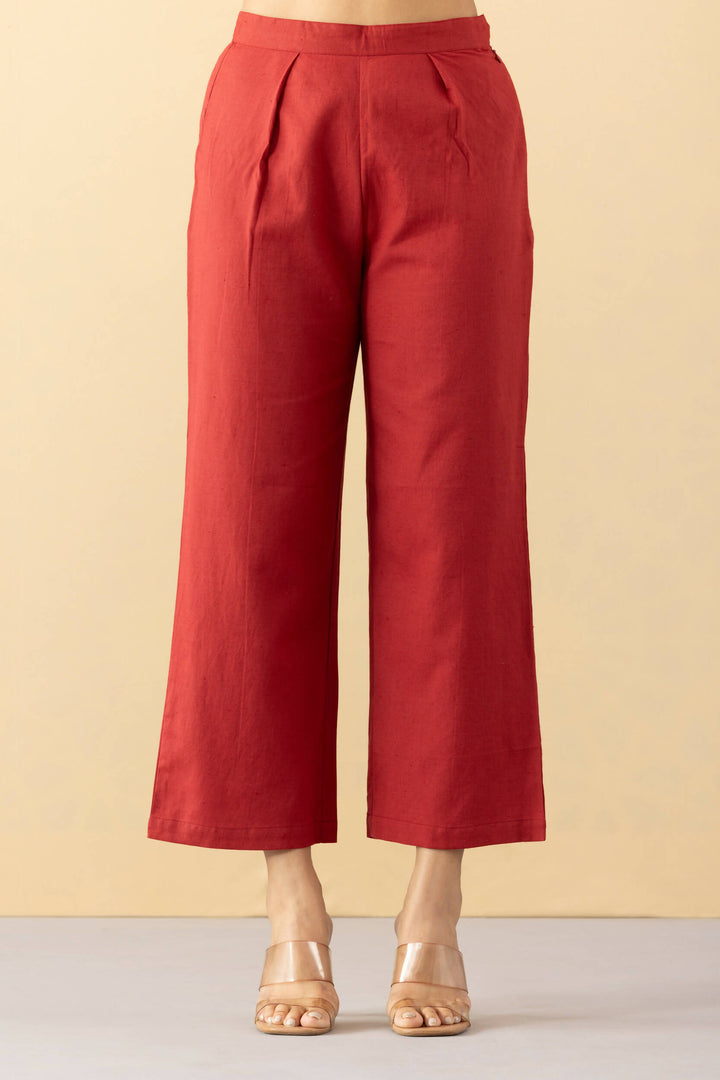 Scarlet cotton Pants