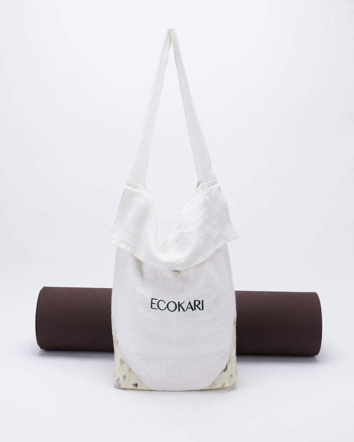 Linen Yoga Mat Bag