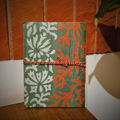 Ahaana - Upcycled Handloom Fabric Journal