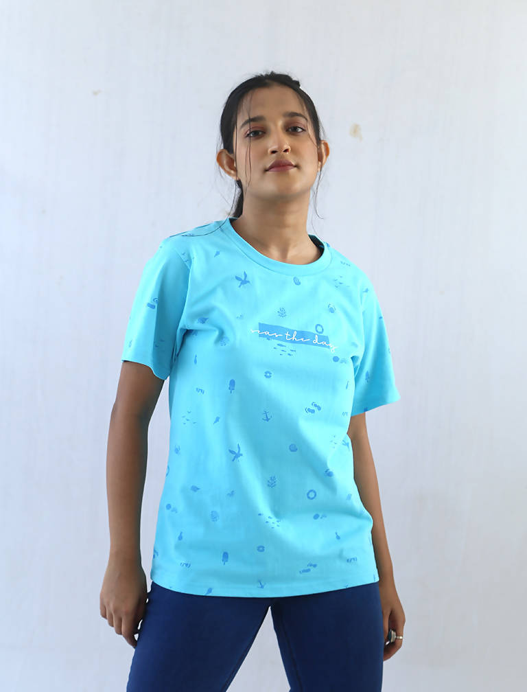 Seas the Day Organic Tee