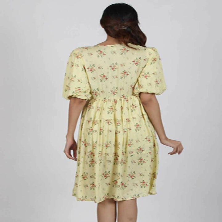 Modal Tier Dress - Butter