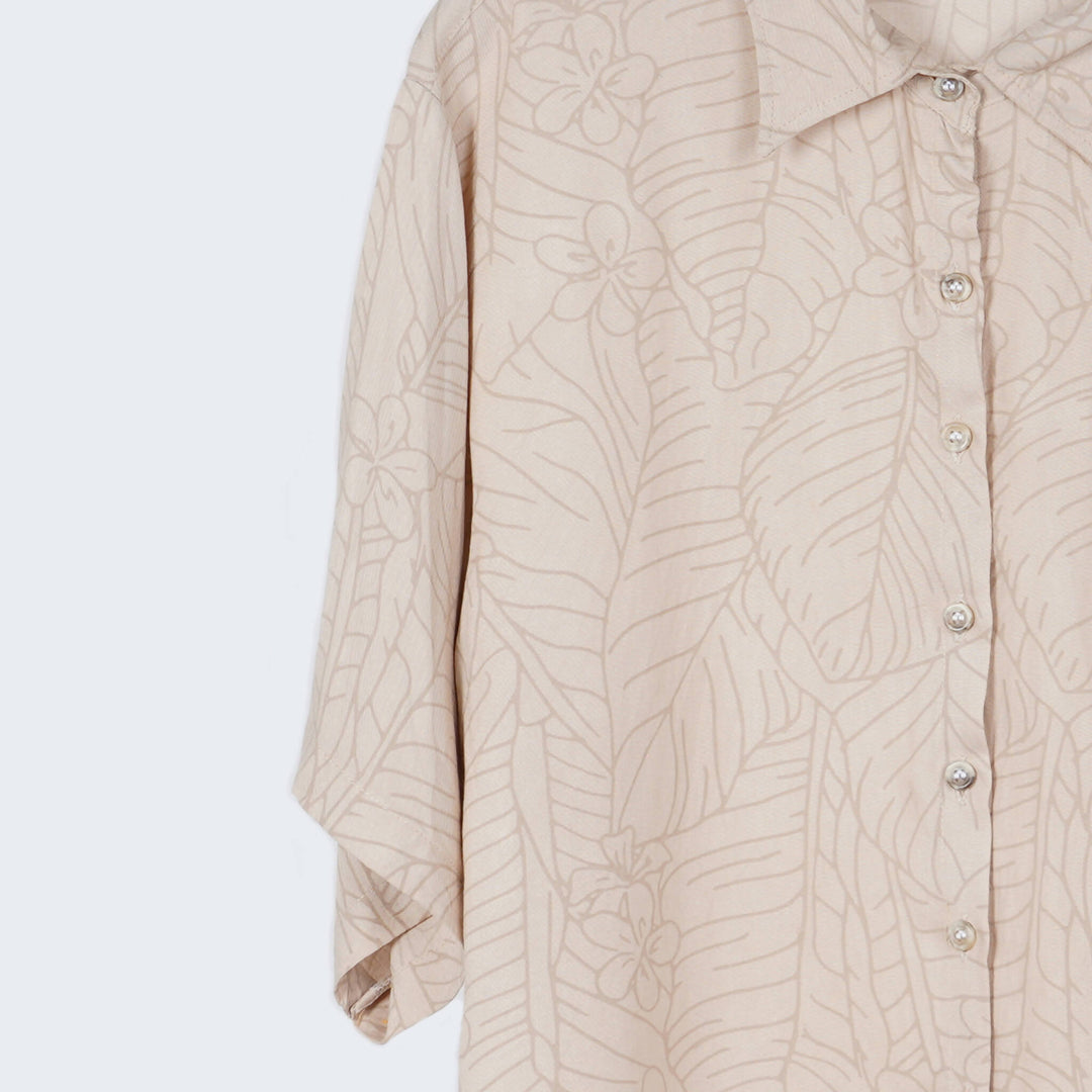 Nature Print Casual Shirt