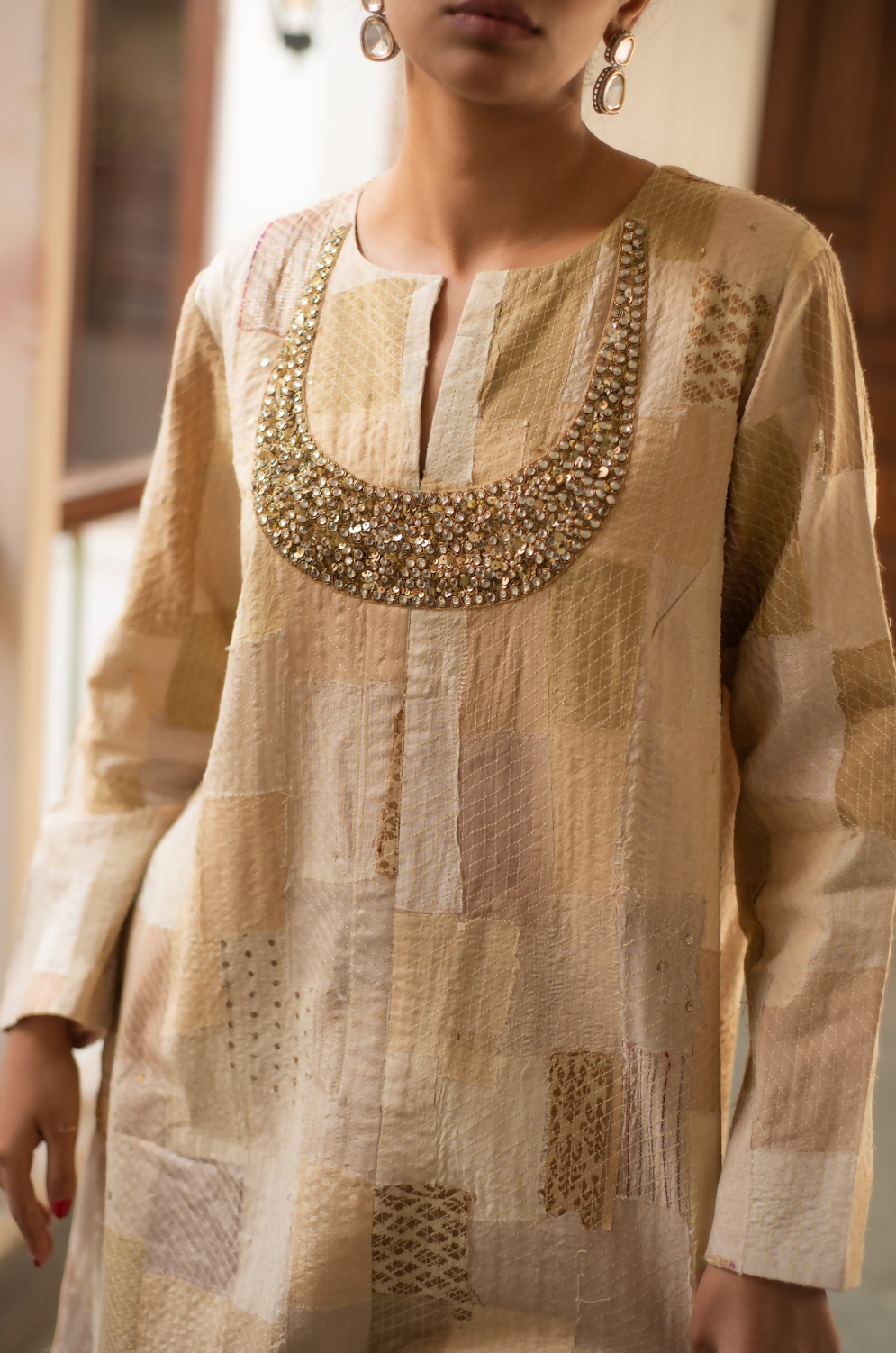 Beige Salwar Suit