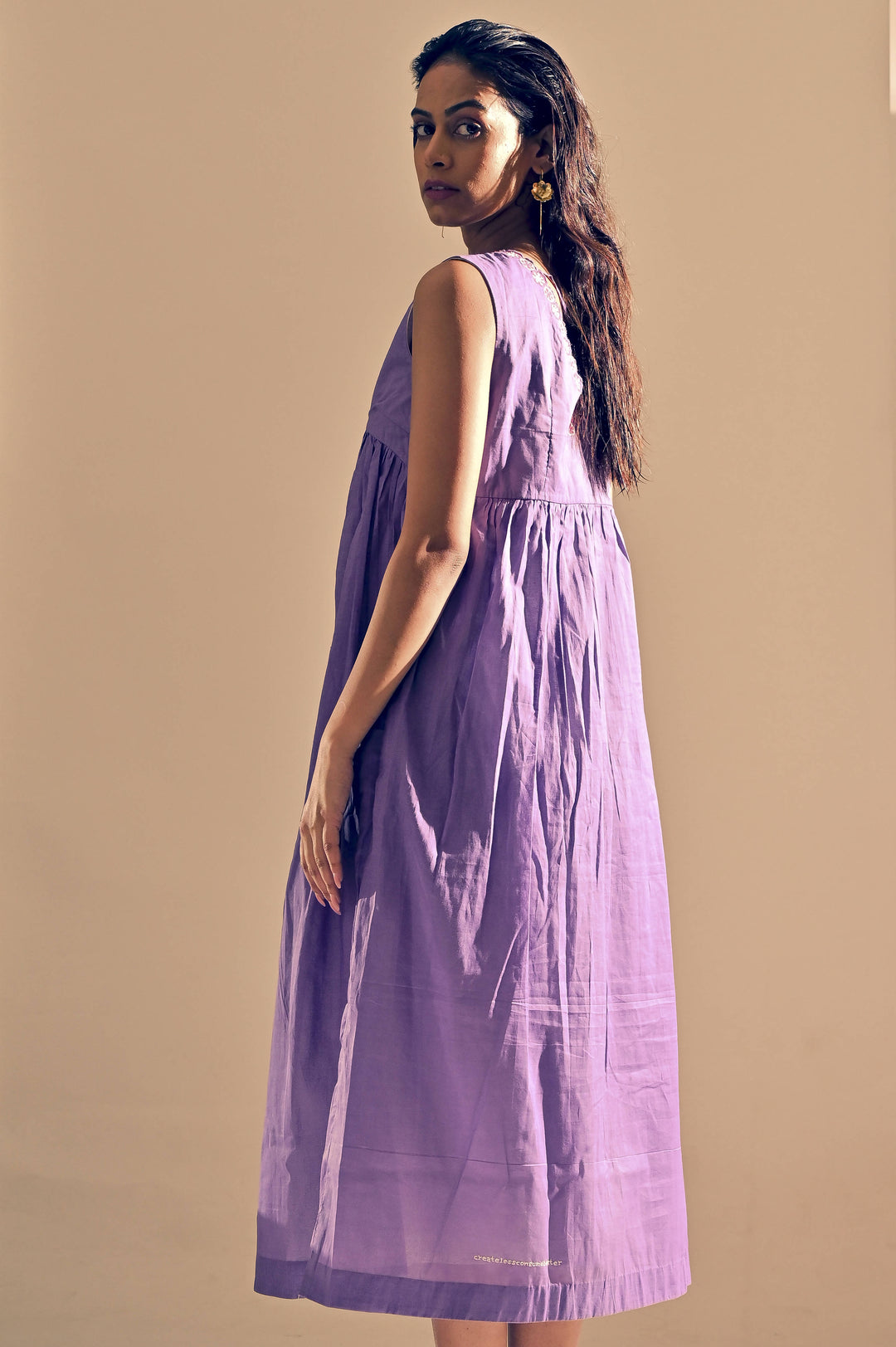 Amethyst Gathered Dress