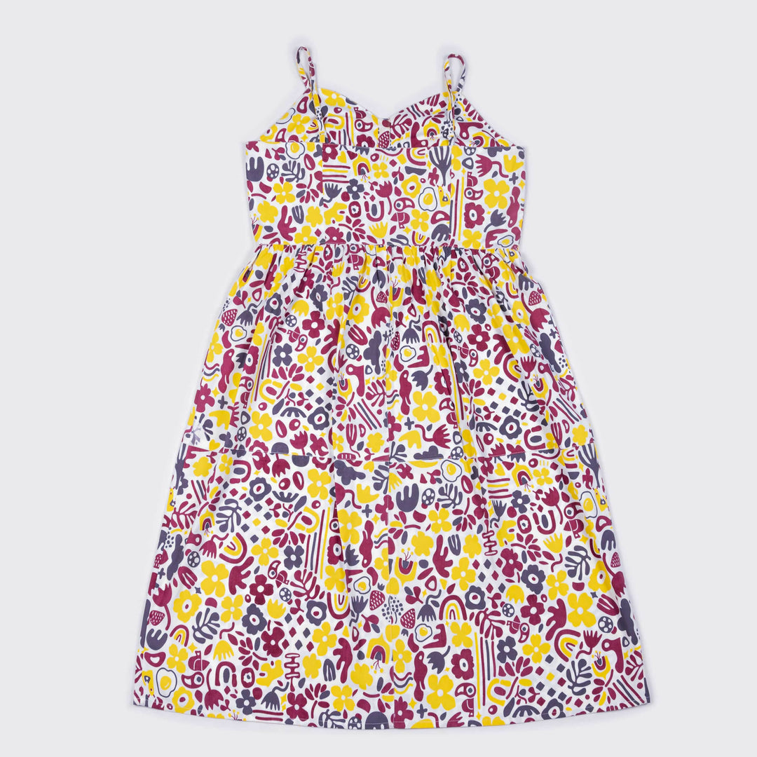 Sleeveless Coney Island Strappy Dress