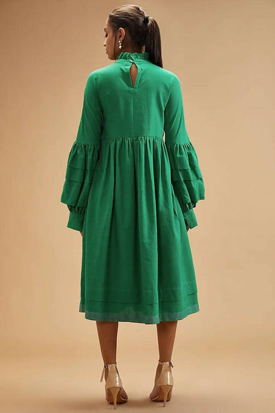Clara Green Victorian Dress