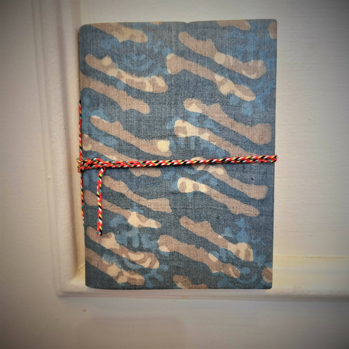 Powder Kiss Upcycled Handloom Fabric Journal