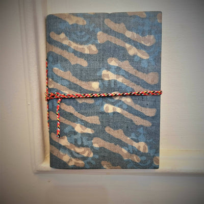 Powder Kiss Upcycled Handloom Fabric Journal