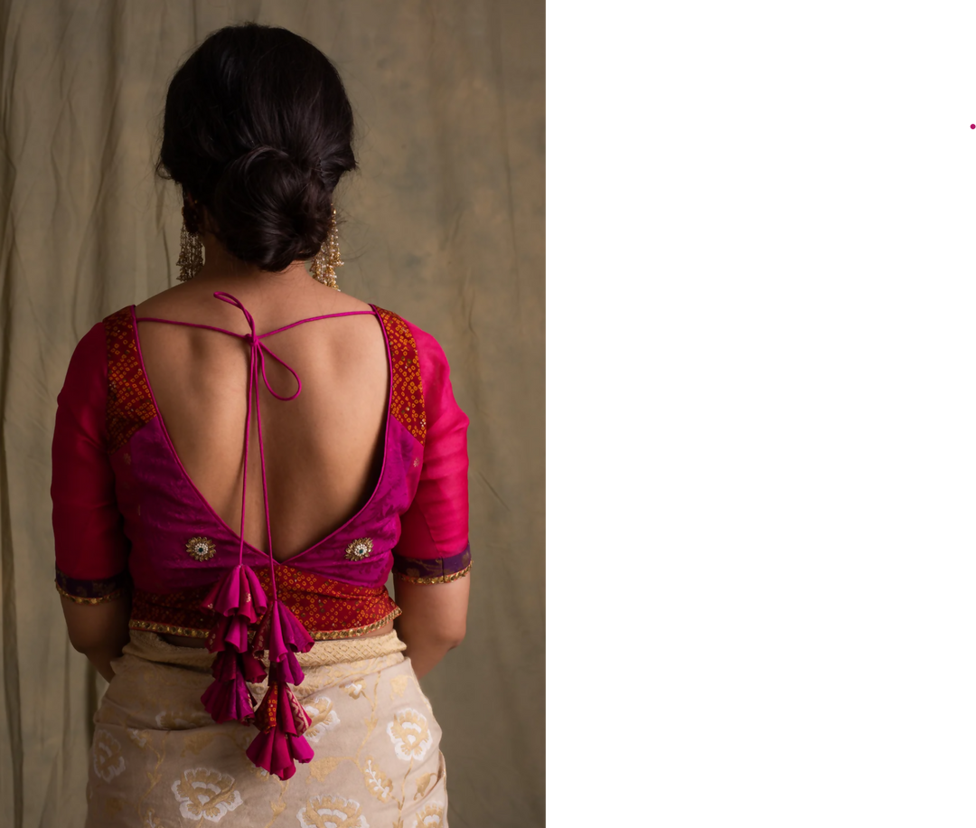 Pink-Red Blouse